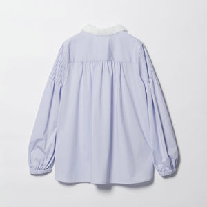 チュールカラー 2WAY ブラウス