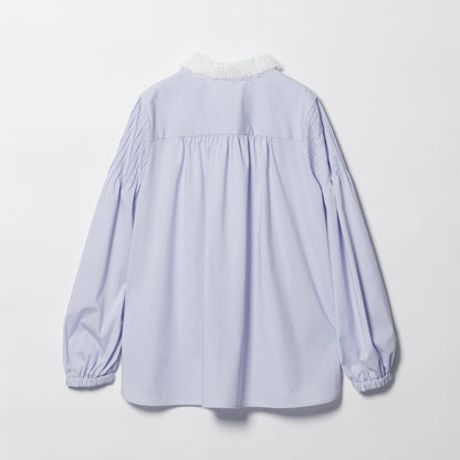 チュールカラー 2WAY ブラウス