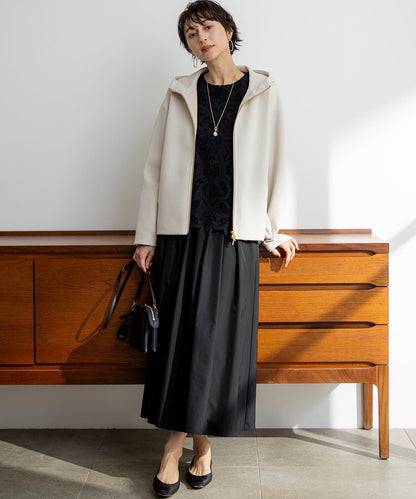 ブライトタフタ タック スカート