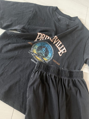 ヴィンテージライクPRINCEVILLEロゴTシャツ