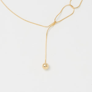 ノット ワンボール ネックレス