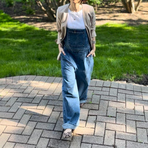 デニムサロペット