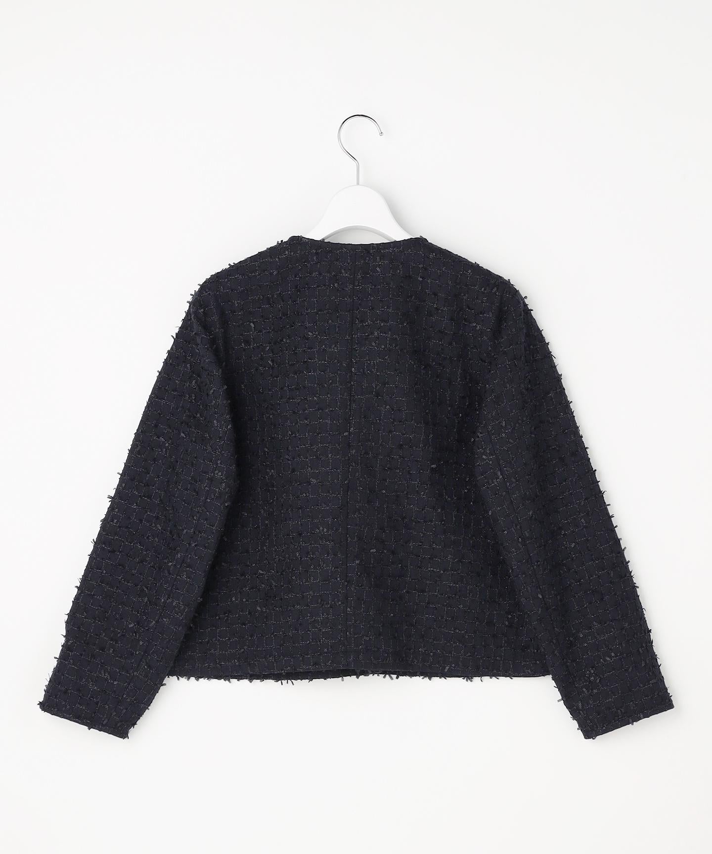 リボンヤーンライトツイード ジャケット