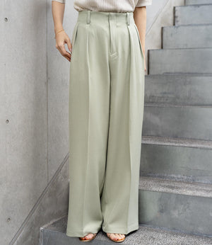 ストレッチツイルストレートスラックス