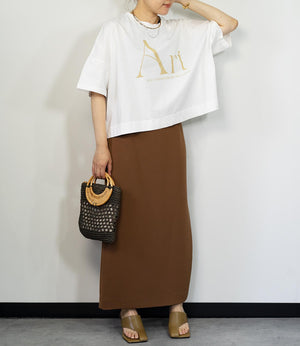 【接触冷感】ショートロゴTシャツ