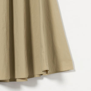 ボリューム ギャザー フレア スカート