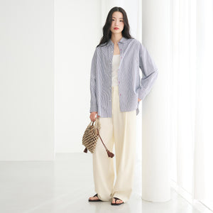 【WEB限定】ストライプ レギュラーシャツ