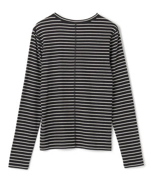 コットンカシミヤ クルーネックカットソー