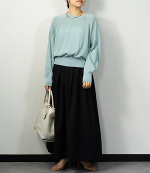 2wayコットンカーディガン