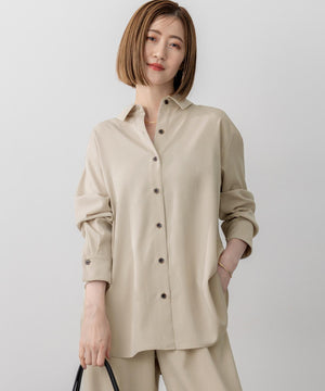 スエーディーサテン シャツ