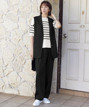 LIPストレッチテーラード ジレ