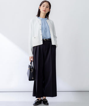 ドライタッチツイル ワイドパンツ