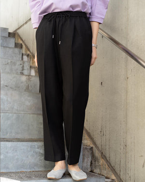 メランジイージーテーパードパンツ