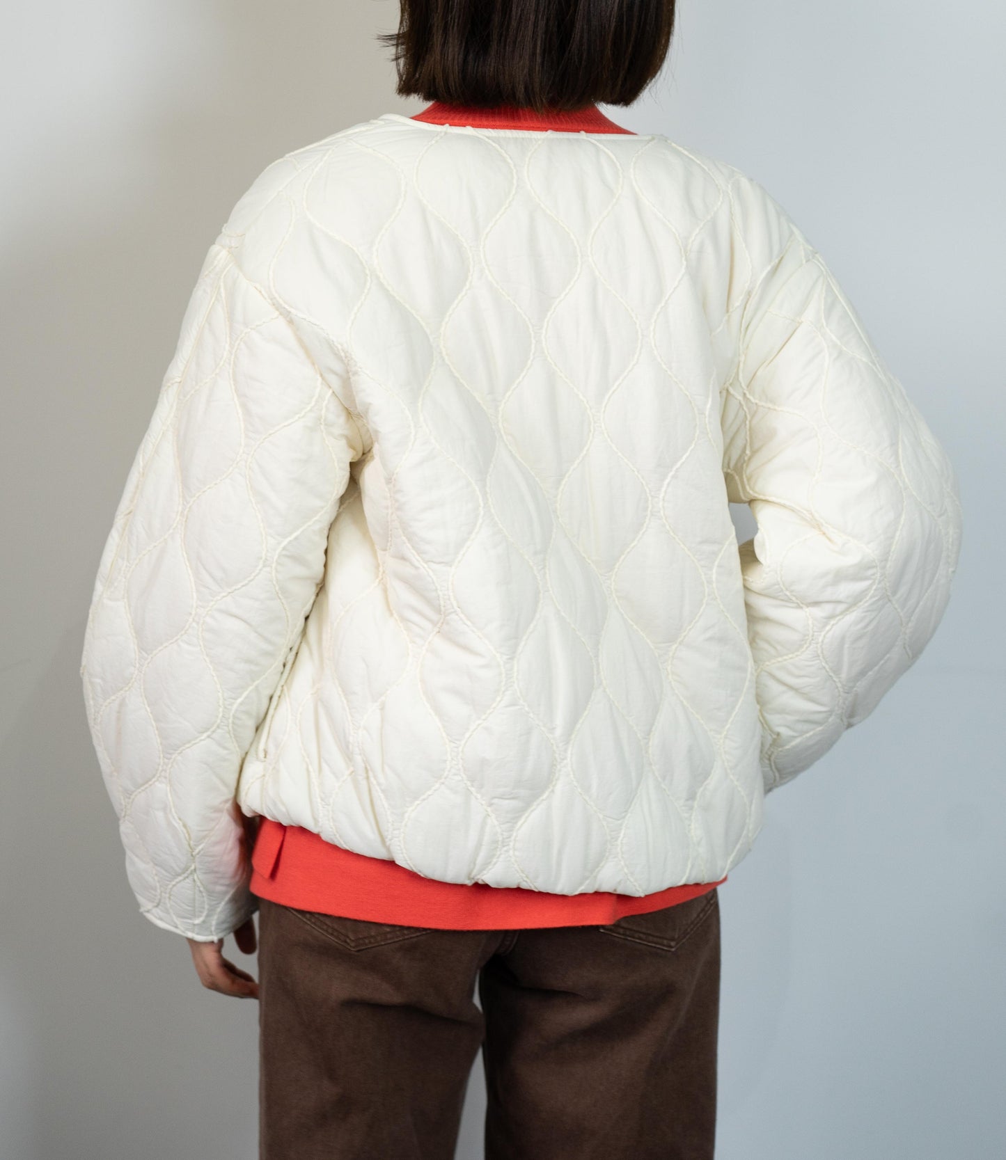 モールキルティングアウター