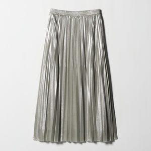 ハクプリント プリーツ スカート