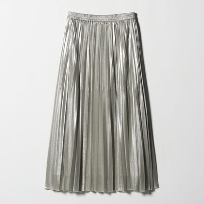 ハクプリント プリーツ スカート