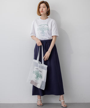 ラスティックテリー ナロー スカート