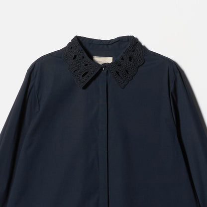 エンブロイダリー カラー シャツ ‐ウォッシャブル‐