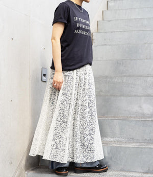 ドラマティックフロッキーギャザースカート