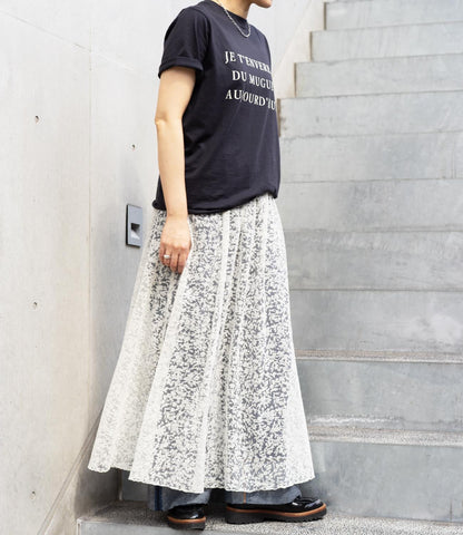 ドラマティックフロッキーギャザースカート