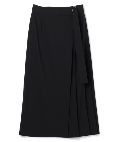 ZEPHYR / ウールライクアシンメトリープリーツスカート