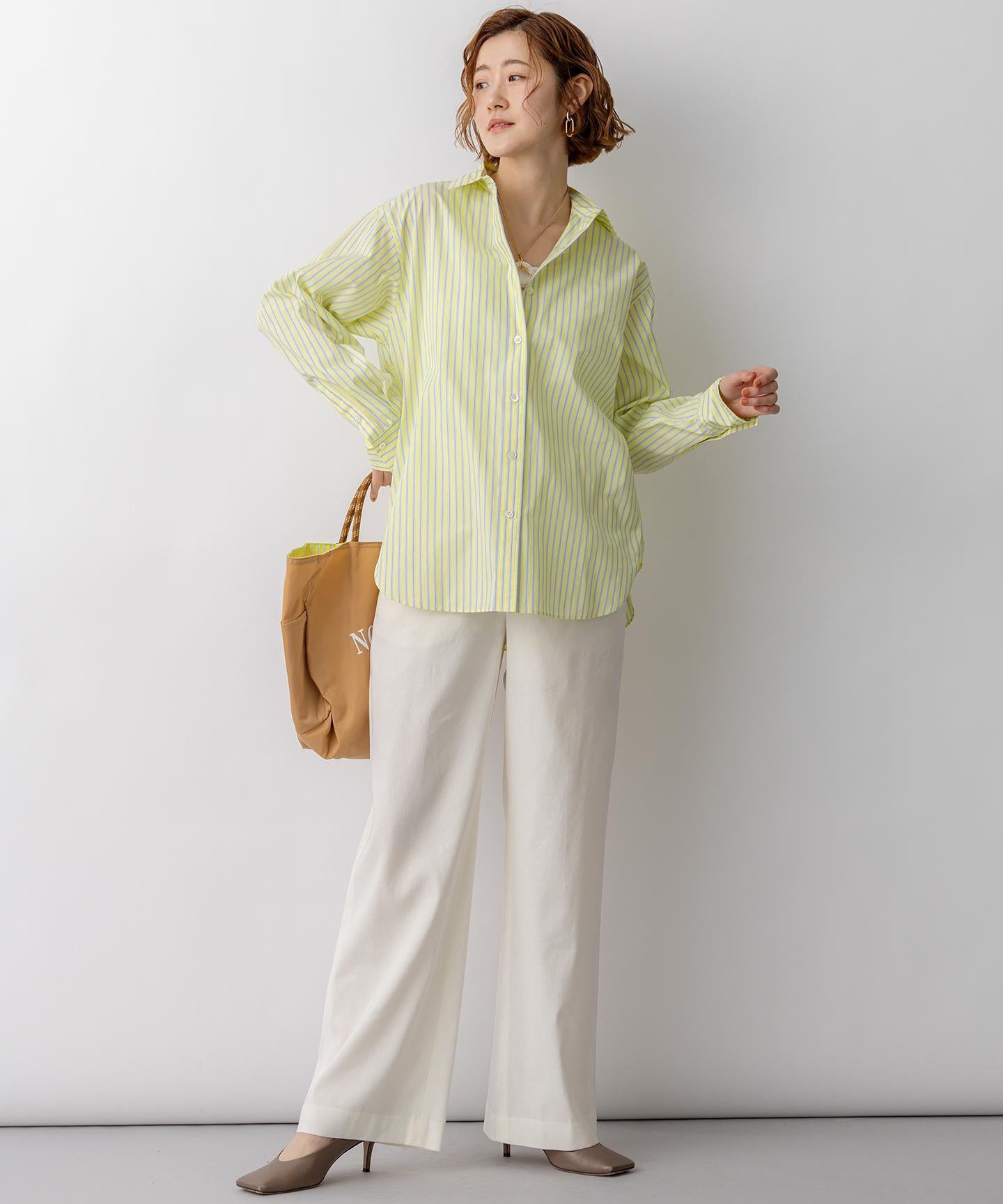 CANCLINI シャーティング ベーシックシャツ