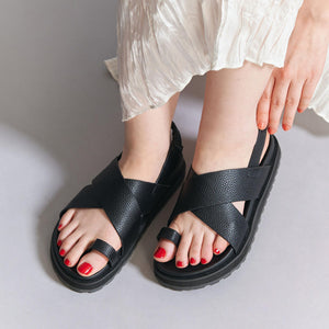 ビッグクロス バックストラップ サンダル