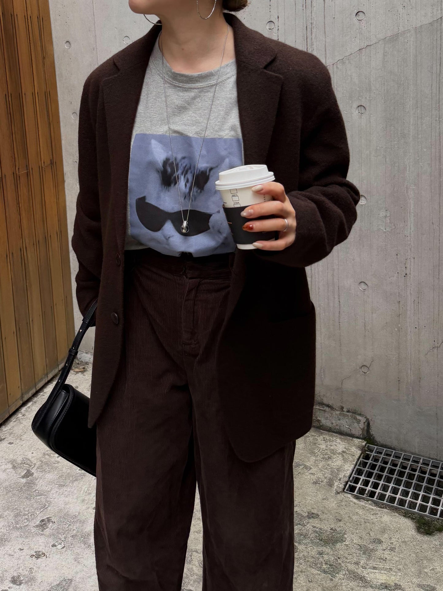 ウォータードロップ ロングネックレス