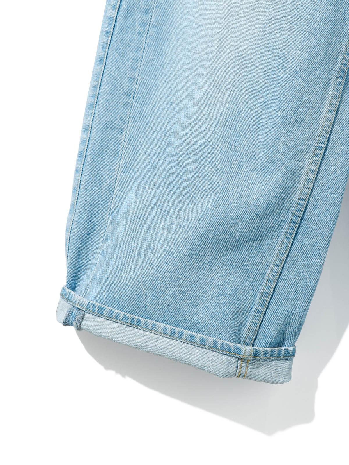 MIDIUMISOLID for Ladies バレルレッグワイドデニム