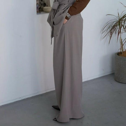 タックワイドパンツ