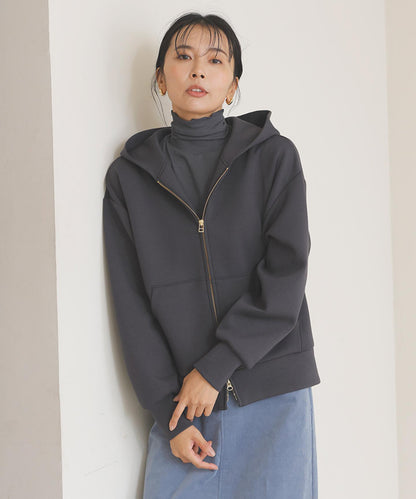 コットンカシミヤ タートルネックカットソー