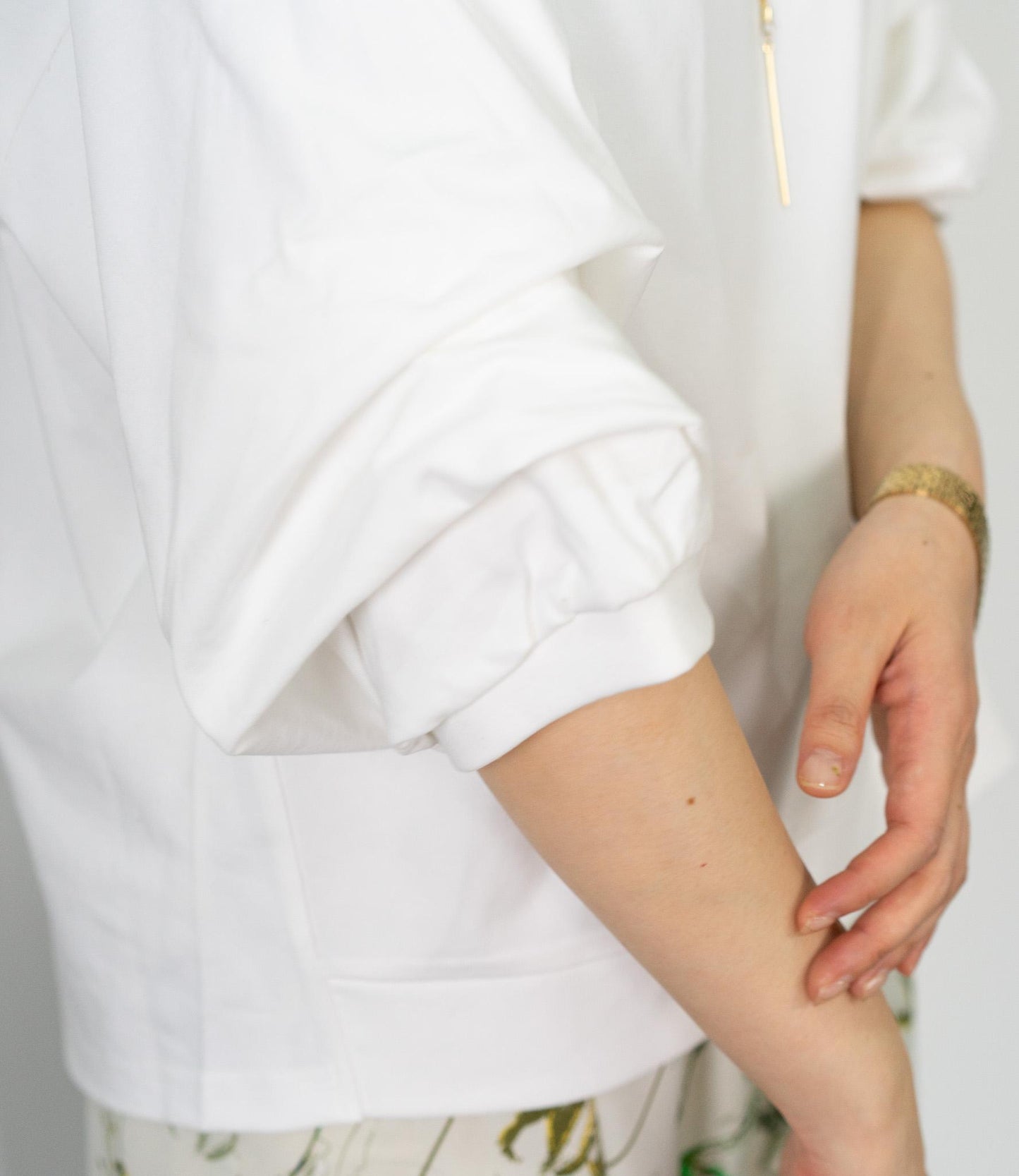 タックスリーブデザインカットソー