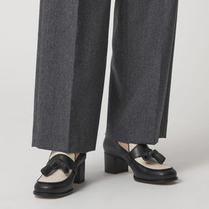 タッセルローファー パンプス50↑