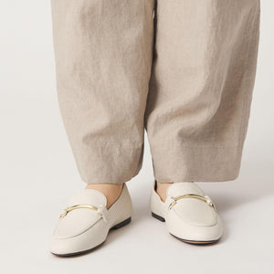 メタルロッドローファー フラット10↑