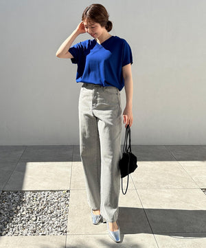 スゴ機能美 Vネック ニット