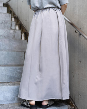 ボックスタックフレアスカート