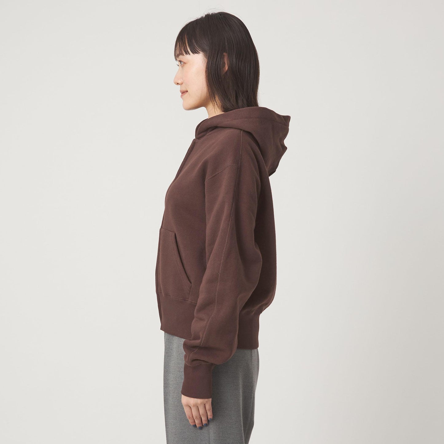 ダブルジップ フーディー