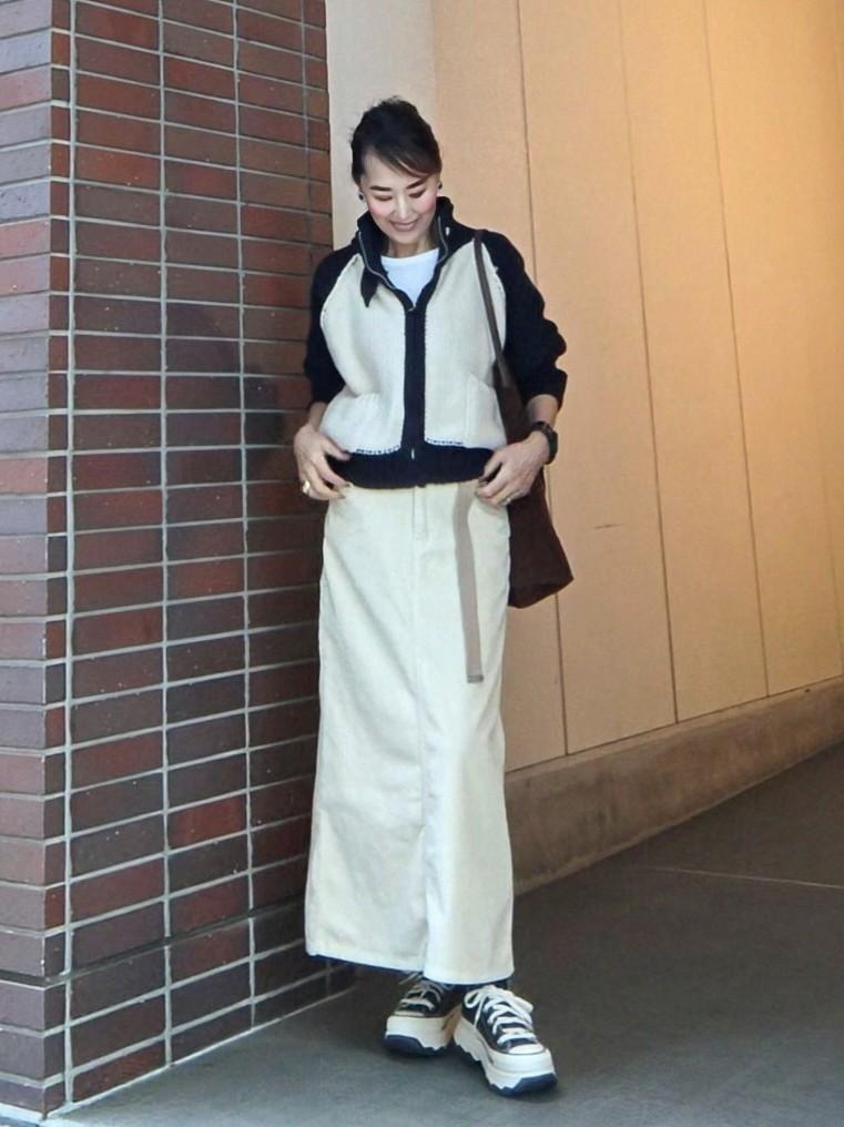 ブルゾンライクカーディガン