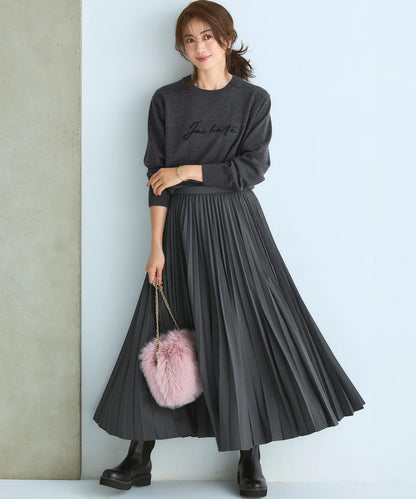 フェイクファー チャーム バッグ