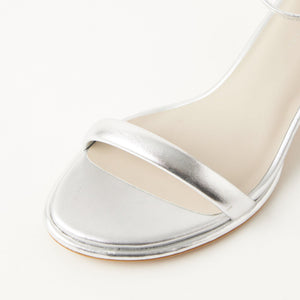 チャンキーパテッドサンダル（4.5cmヒール）