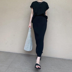 キャップスリーブボックスTシャツ