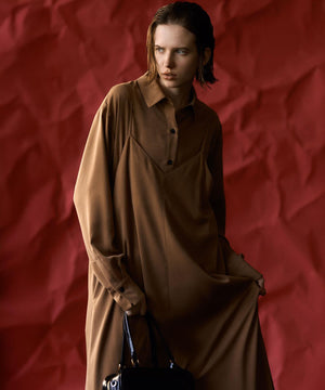 スエーディーサテン シャツ