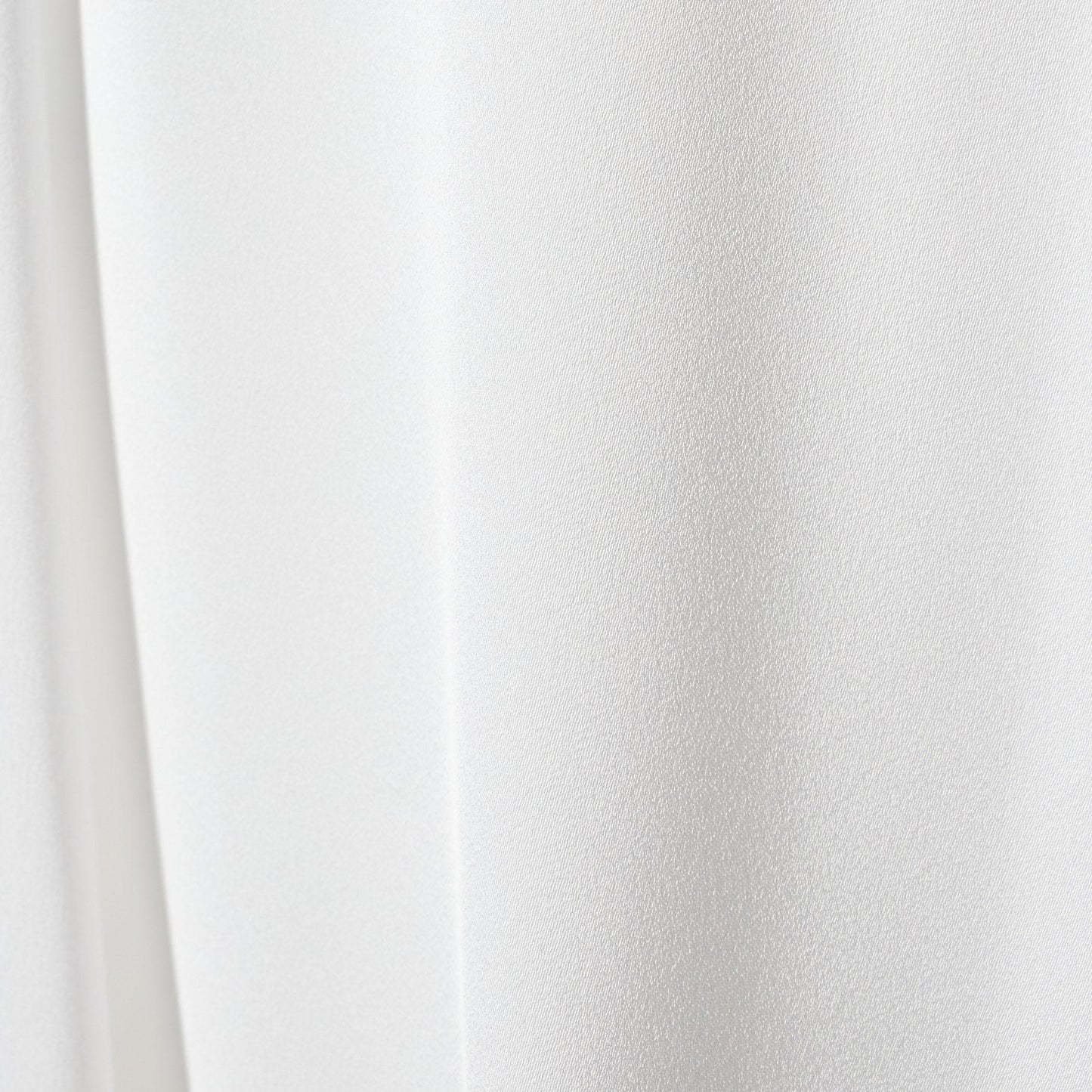 バック サテン Vネック ロングスリーブ ブラウス ‐ウォッシャブル‐