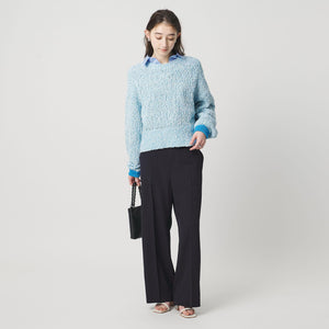 アセテートポリエステル ベイカーパンツ