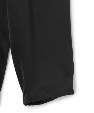 ドレープサテン 2WAY ドロスト パンツ