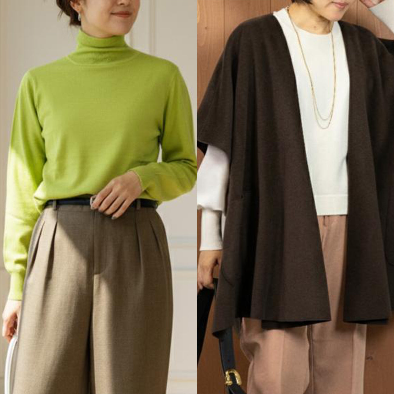 【2L・3Lサイズ③】スタイリストNanae監修！サイズを選べるニット＆ベスト特別セット