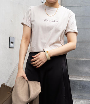 ワンポイントスリムTシャツ