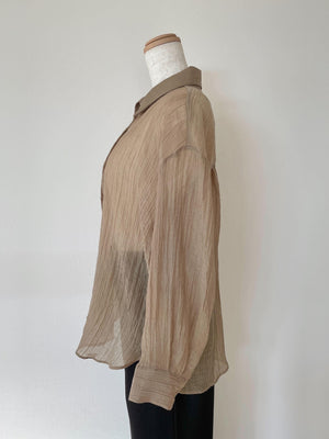 ワッシャーシアーシャツ