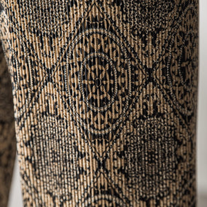 【WEB限定】オリエンタル柄クリスタルプリーツパンツ≪手洗い可能≫