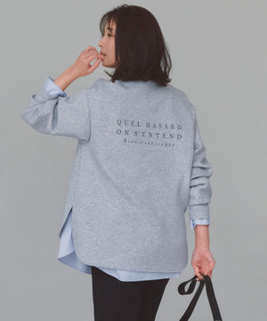 BEAUTY FORM JERSEY 刺繍ロゴ プルオーバー